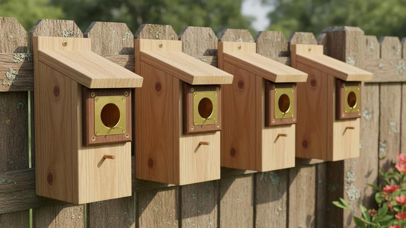 CEDAR ALPHA 2pk Bluebird House Predator Guard,Metal Birdhouse Guard,Bird House Hole Protector Guard for Eastern Bluebird Box 1 1/2 Inch Opening - Image 3